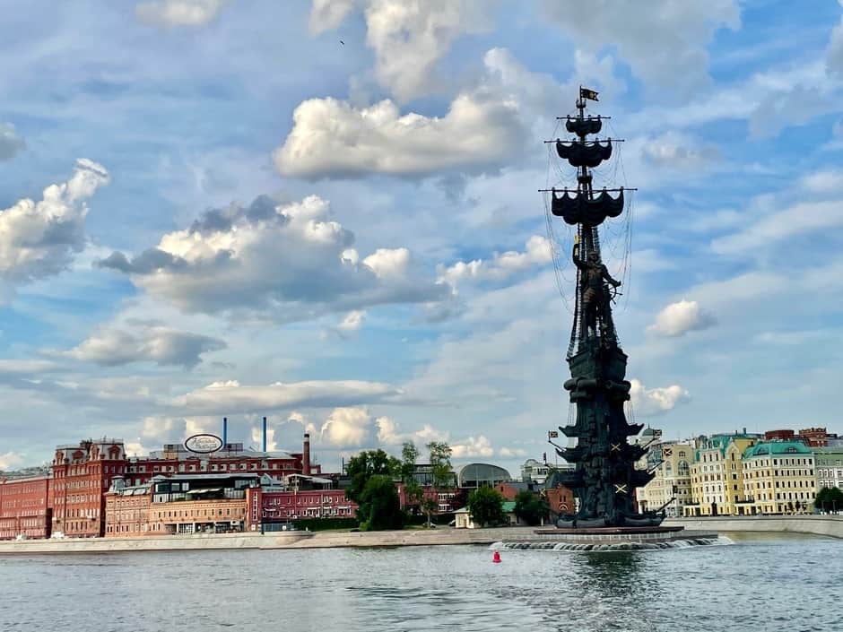 Теплоход Рэдиссон, круиз по Москве-реке от гостиницы Украина - 3