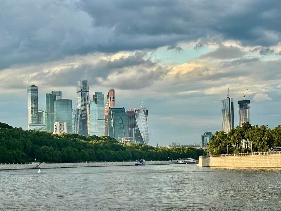 Теплоход Рэдиссон, круиз по Москве-реке от гостиницы Украина - 5
