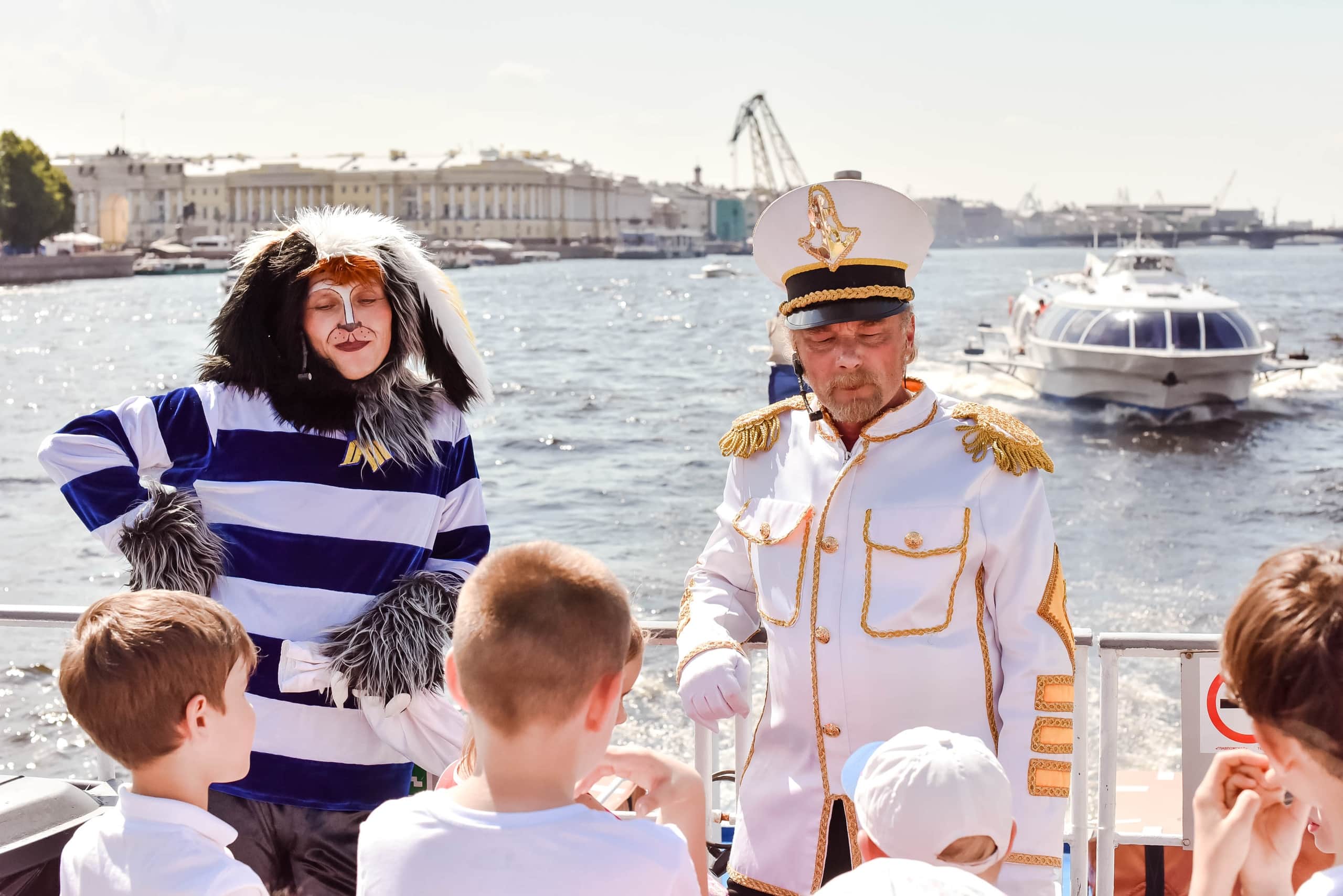 Экскурсия для детей — Врунгель-шоу на Неве - 4