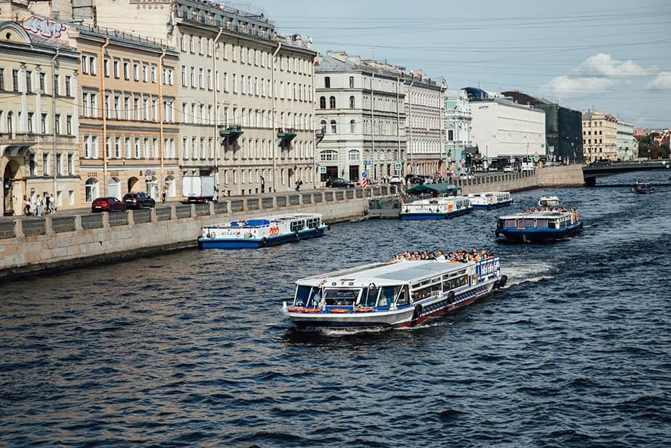 Реки и каналы на теплоходе: Фонтанка – Крюков канал — Мойка — Зимняя канавка — Нева — Фонтанка - 2
