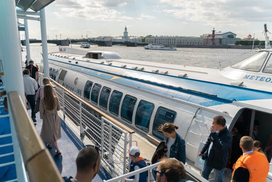 Метеоры в Петергоф от Дворцовой набережной — цены и расписание 2026 - 5