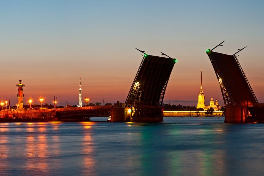 Прогулка на развод мостов от Мойки, 12