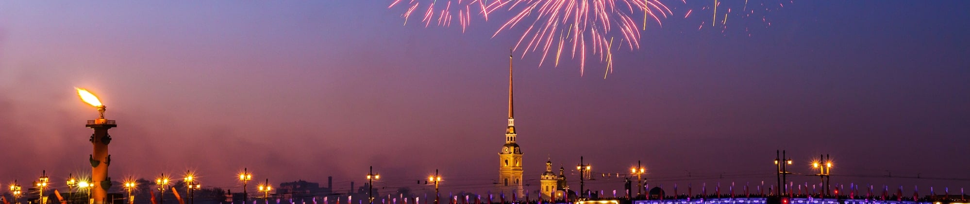Салют 9 мая на теплоходе по Неве 2026