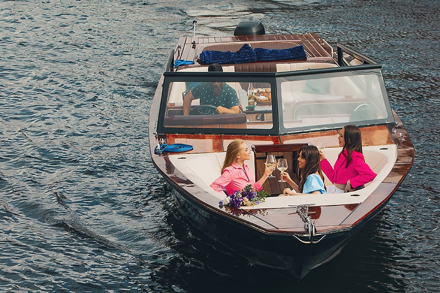 Реки и каналы на катере