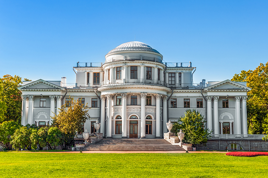 Елагин остров на теплоходе