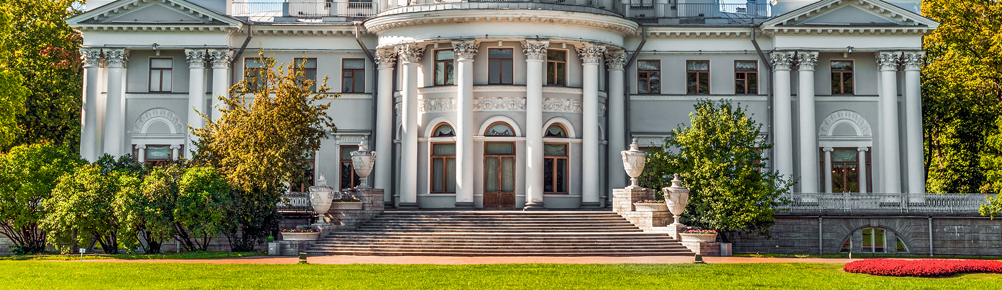 Елагин остров на теплоходе