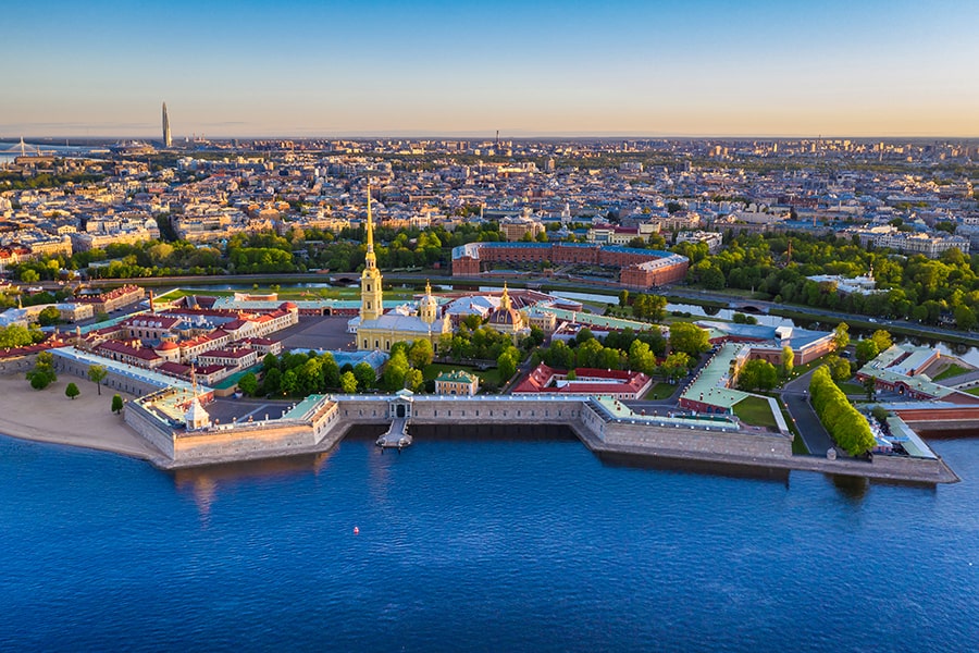 Прогулка на катере по Петроградской
