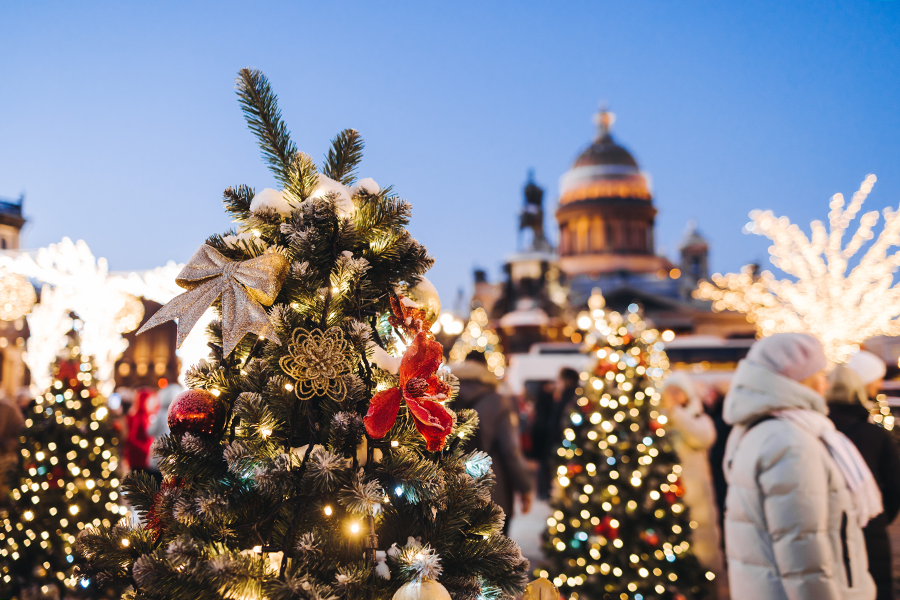 Ожидание Рождества в Петербурге с концертом органной музыки