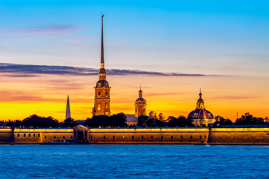 Петровский Петербург на катере